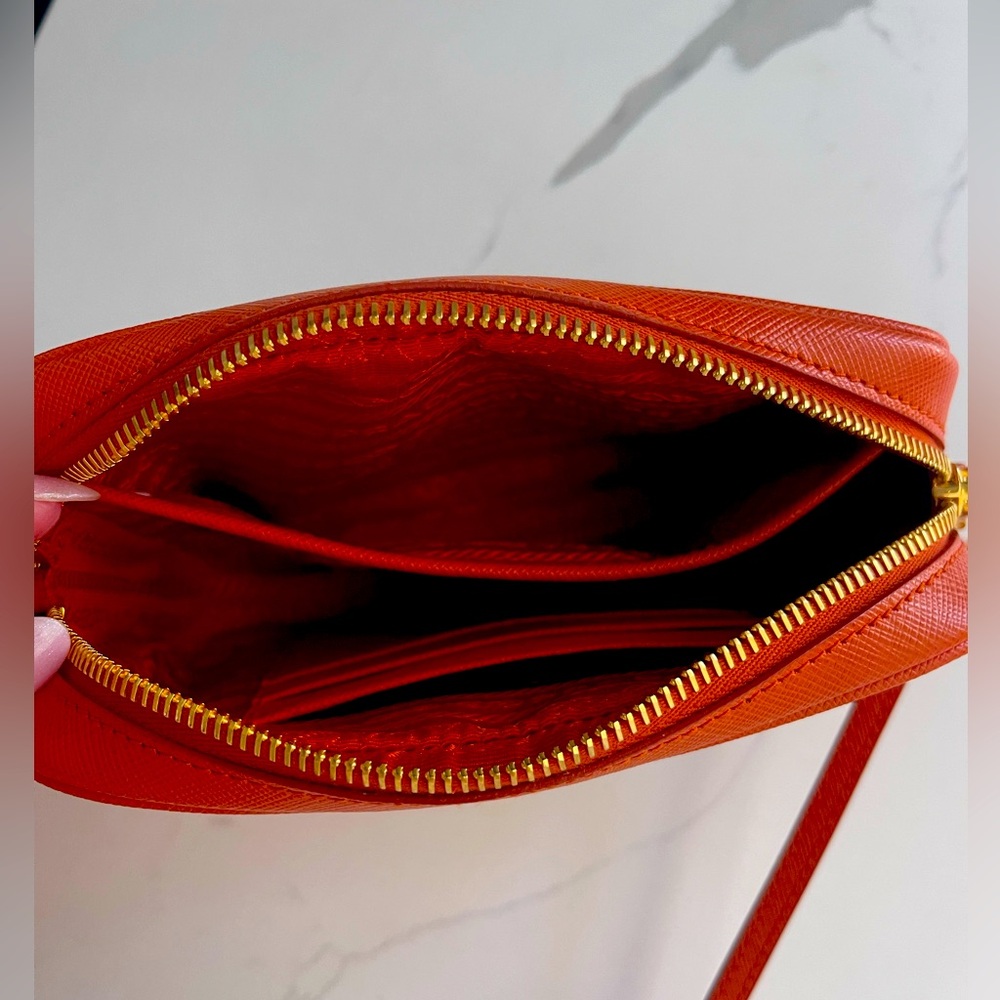 Prada Orange Crossbody Bag - Picture 11 of 15